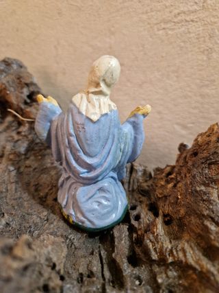 Natività n.3 Statuine Cartapesta anni 40