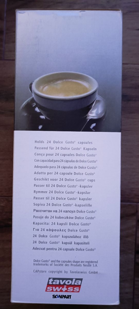 Soporte giratorio para 24 Cápsulas