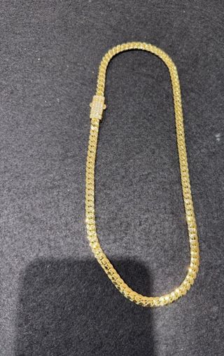 CADENA  CUBAN ORO 18KT 6MM