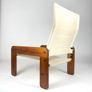 Coppia di poltrone razionaliste, anni '70 circa