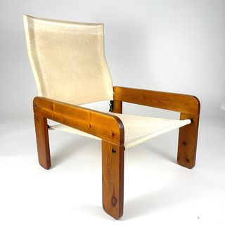 Coppia di poltrone razionaliste, anni '70 circa