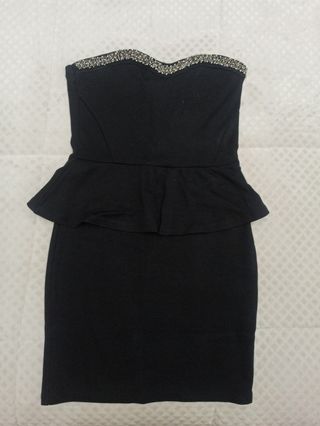 Vestido fiesta Negro