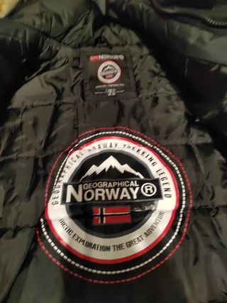 Cazadora geographical Norway 