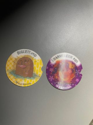 Dischetti lenticolari Pokémon 3D “Parmalat”
