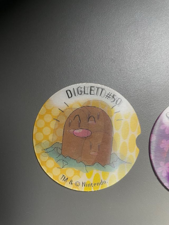 Dischetti lenticolari Pokémon 3D “Parmalat”