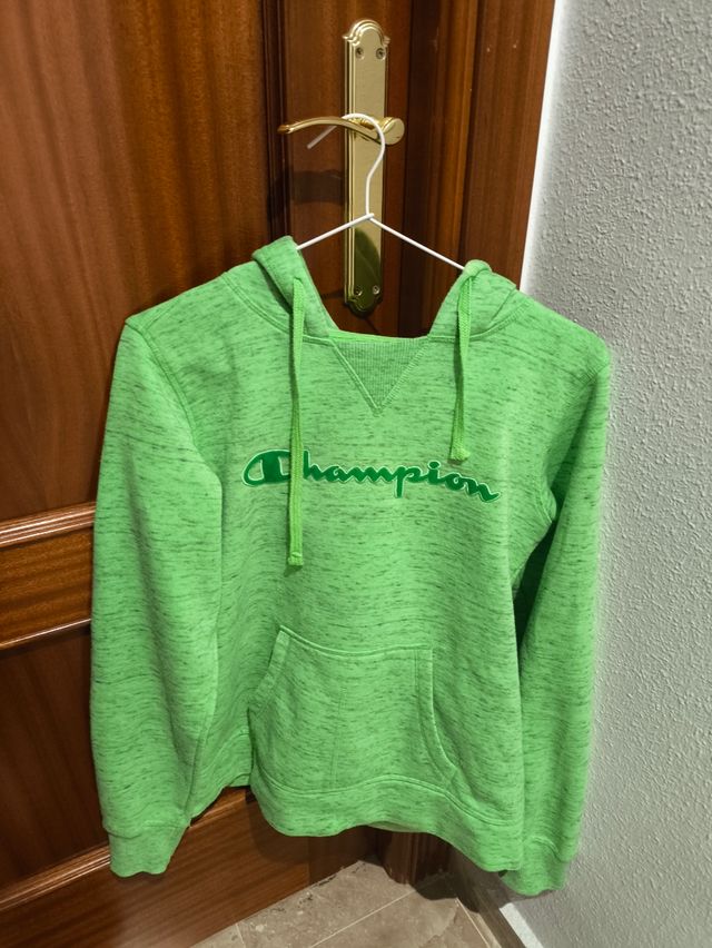 Sudadera verde champion