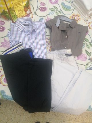 Camisas de vestir de chico y pantalones 