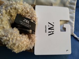 Guantes de piel Zara nuevos con etiqueta