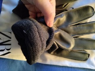 Guantes de piel Zara nuevos con etiqueta