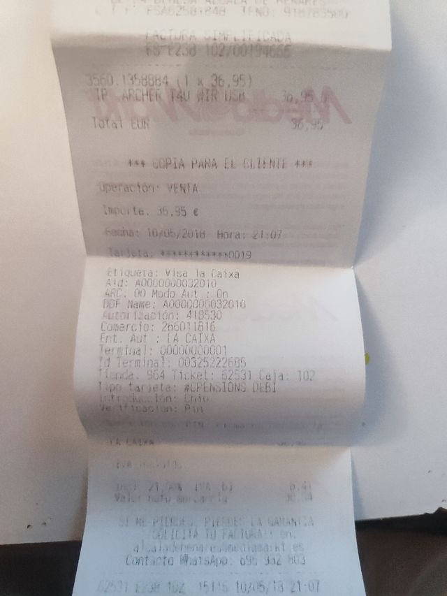 Adaptador wifi TP link Ac1300