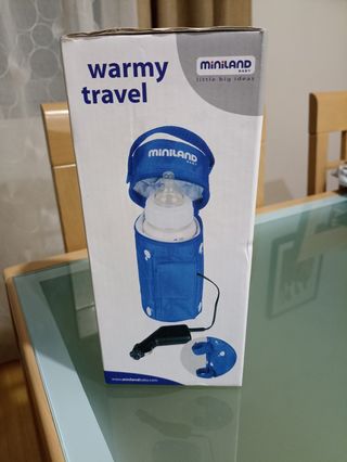 Calienta biberones de coche