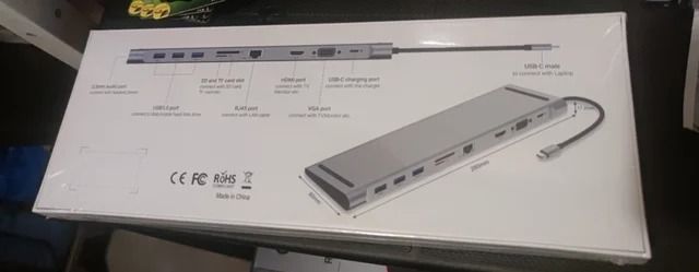 *NUEVO* ADAPTADOR HUB 10 EN 1