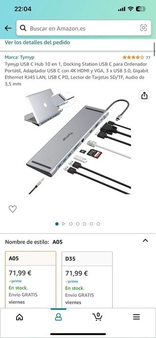 *NUEVO* ADAPTADOR HUB 10 EN 1