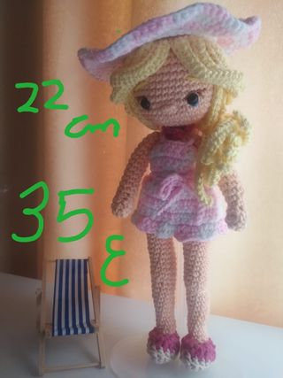 Muñeca Amigurumi disponible 