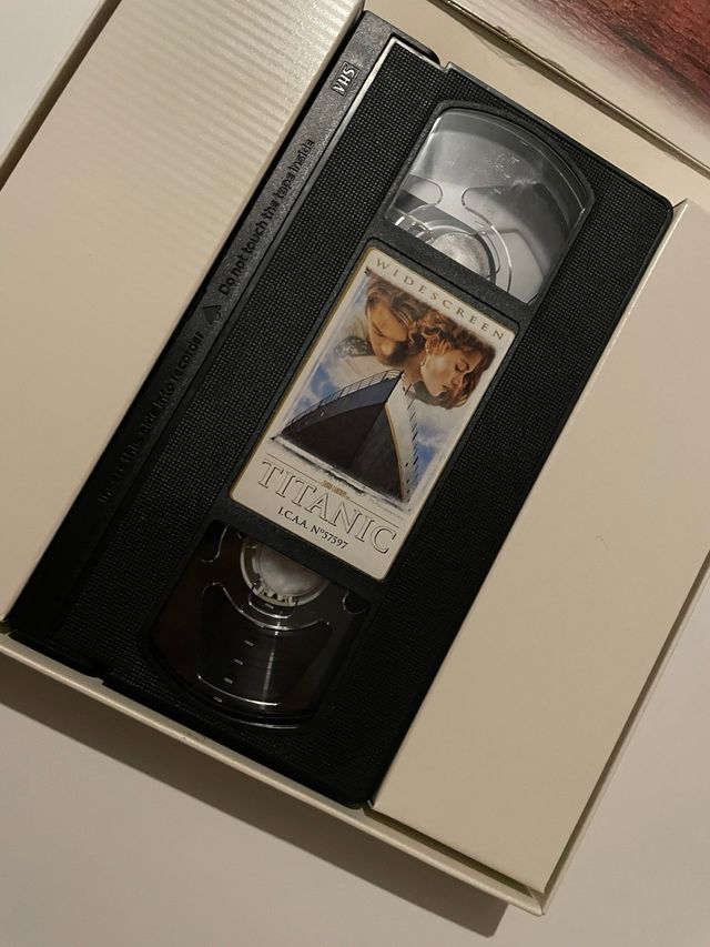 Titanic edicion coleccionista VHS 1998