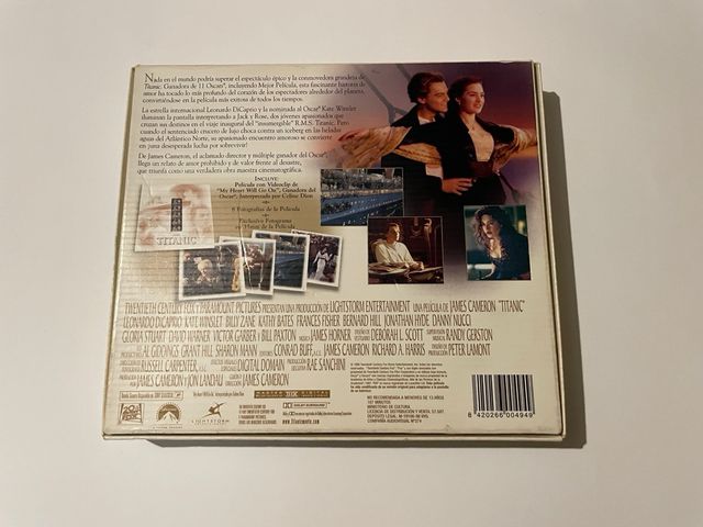 Titanic edicion coleccionista VHS 1998