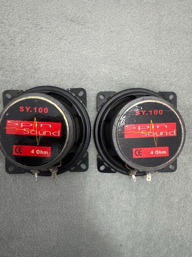 pareja altavoces 4" 4ohm para coche 
