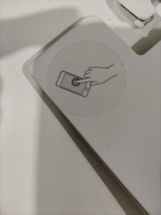 Guantes de piel Zara azules nuevos