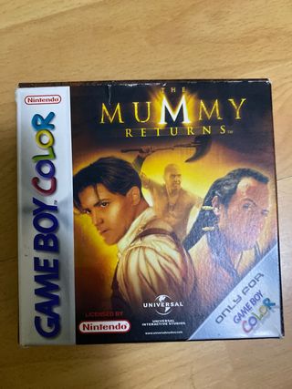 The mummy returns game boy color