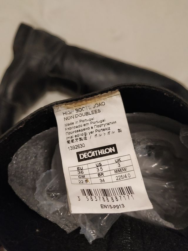 Botas hípica de cuero