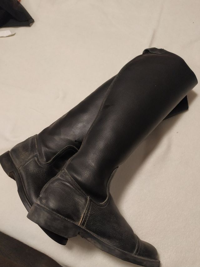 Botas hípica de cuero