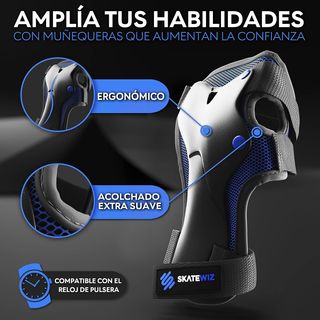 Protecciones para monopatín o bicicleta
