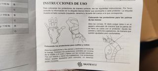 Protecciones para monopatín o bicicleta