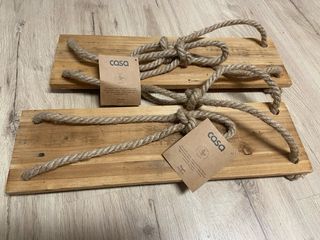 BALDAS MADERA NATURAL