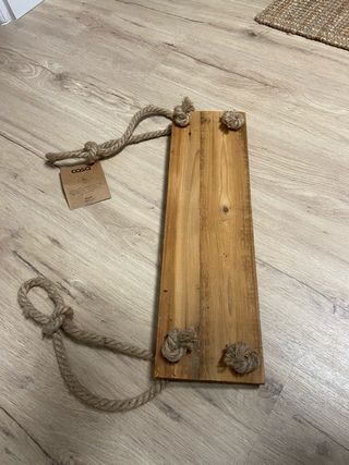 BALDAS MADERA NATURAL