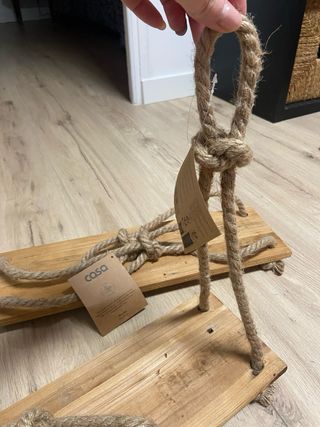 BALDAS MADERA NATURAL