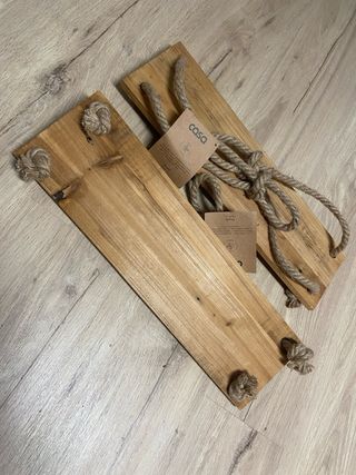 BALDAS MADERA NATURAL