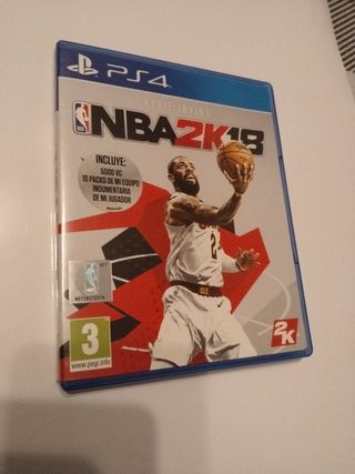 Juego PS4. NBA 2K18