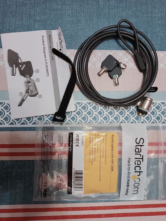 Cable de Seguridad para Ordenadores  K-SLot