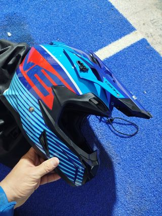 Casco motocross 