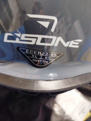 Casco motocross 