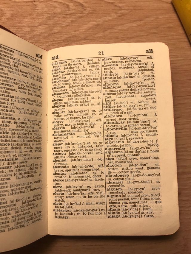 Diccionario Collins SpanishEnglish