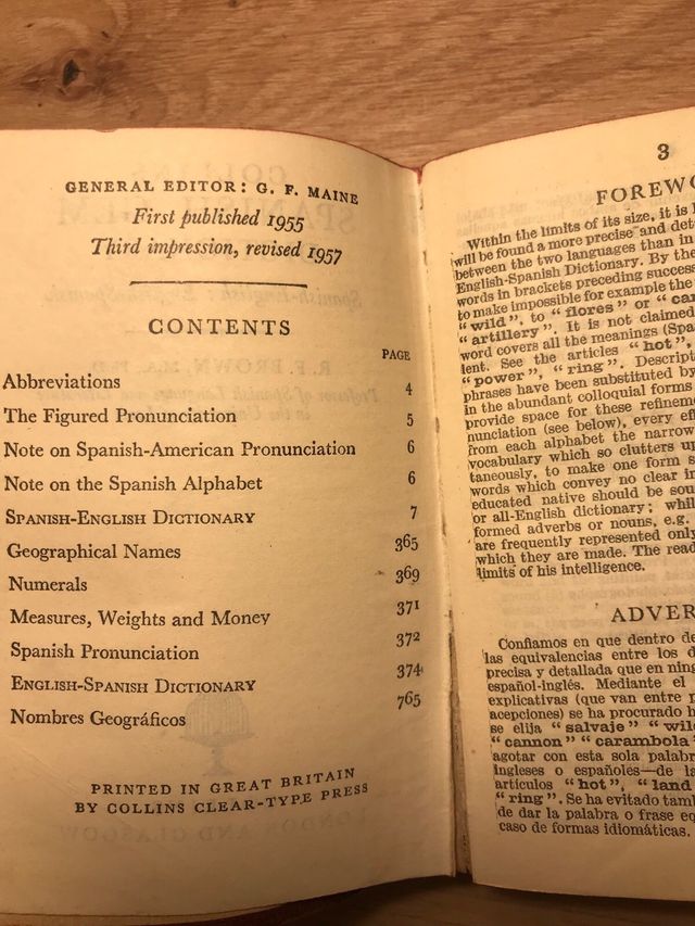 Diccionario Collins SpanishEnglish