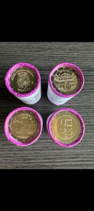 2 Euros España conmemorativos 2023/24