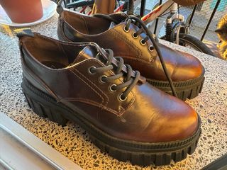 Mocasines suela alta