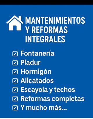 Limpieza Pintor Manitas mantenimiento .