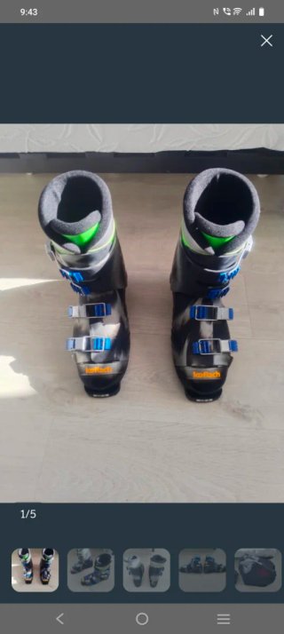 Esquís Dynastar Carving y Botas.