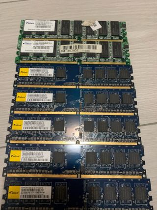 21 memorias DDR 3 y 4 para pc