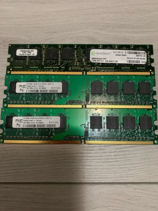 21 memorias DDR 3 y 4 para pc