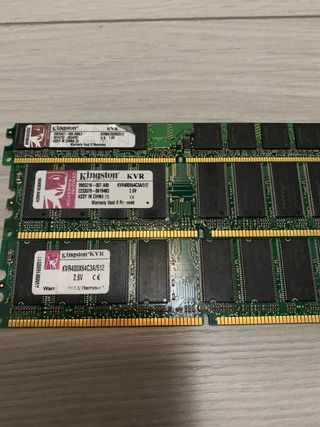 21 memorias DDR 3 y 4 para pc