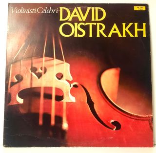 Violini Celebri; David Oistrakh; Lp; Vinile; Disco