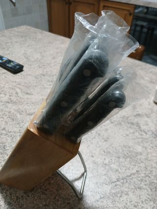 Ceppo porta coltelli