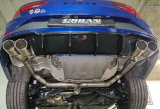 Escape de Inox. Seat Leon St Mk3. 3 Pulgadas