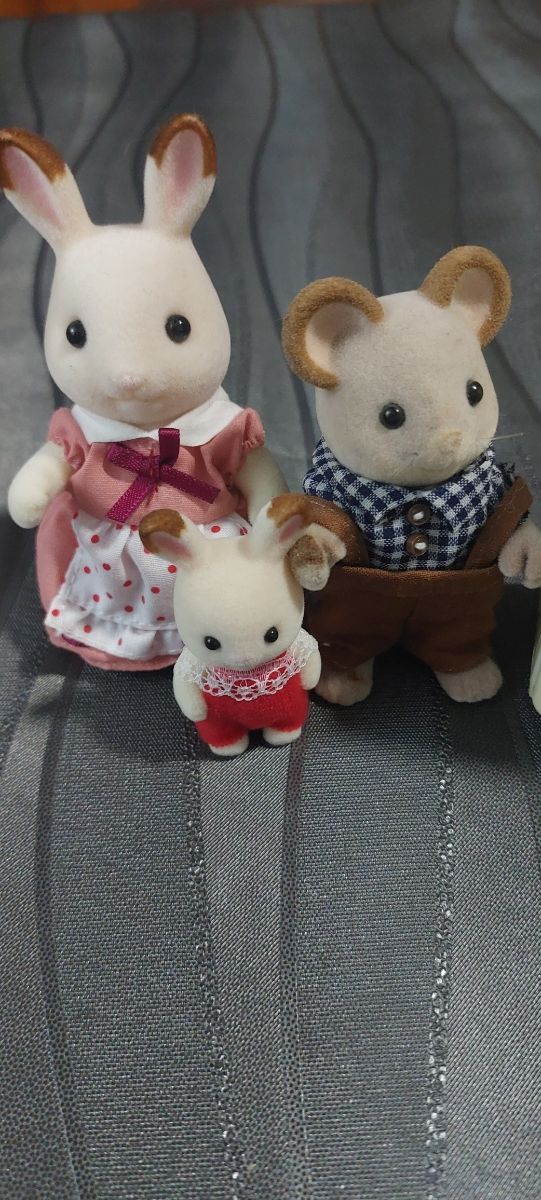 Sylvanians Families nevera y bañera