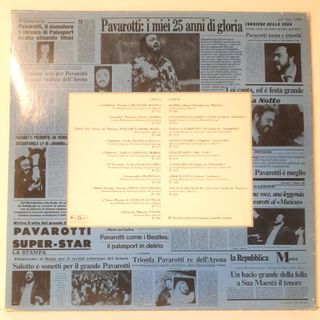 Le Piu' Belle Romanze e Canzoni; Pavarotti; Vinile