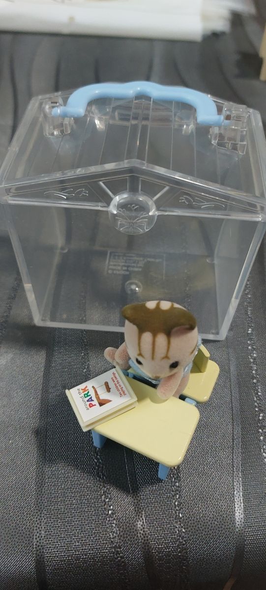 Sylvanians Families trona escolar